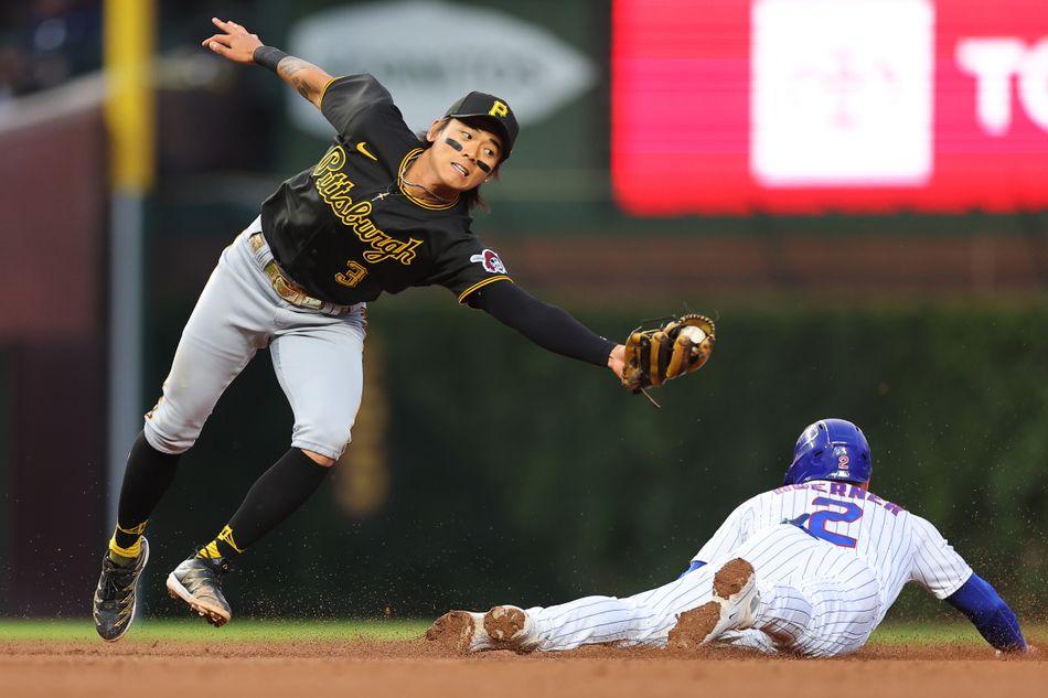 Ji Hwan Baein action for the Pittsburgh Pirates  